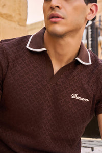 Rivoli Knit Polo - Denaro