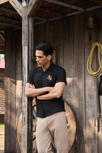 The Stallion Diamond Knit Shirt - Denaro
